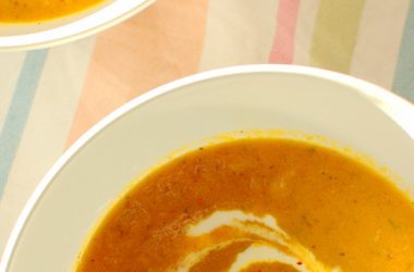 zupa marchewkowa z kolendrą