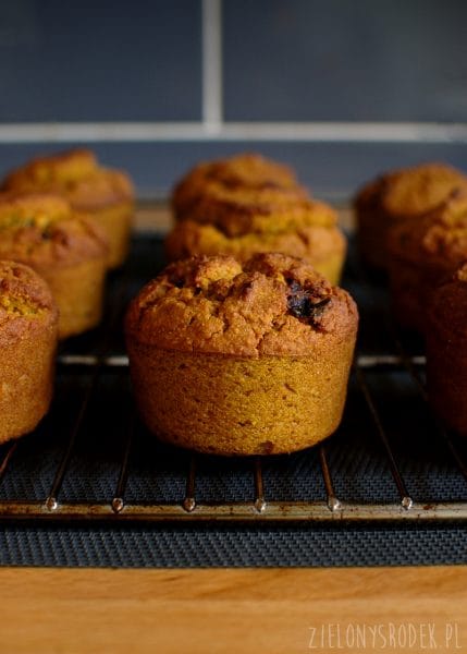 muffiny bezglutenowe, bez cukru, bez mąki