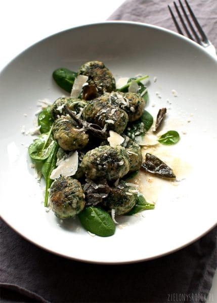 gnocchi ze szpinakiem i ricottą
