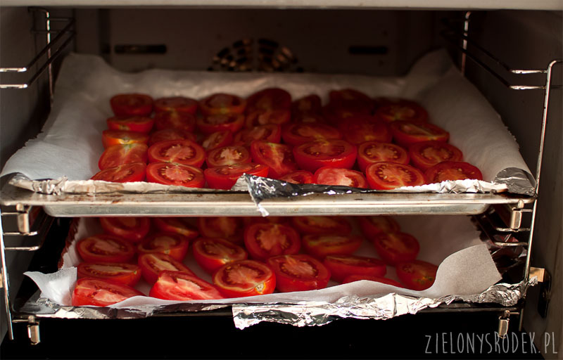 najprostszy przecier pomidorowy, domowa passata, przecier z pieczonych pomidorów